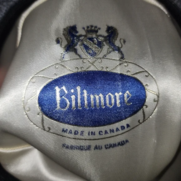 Biltmore Tweed Wool Blend Englishman Country City Boho Chevron Fedora Hat Men's - Picture 10 of 11